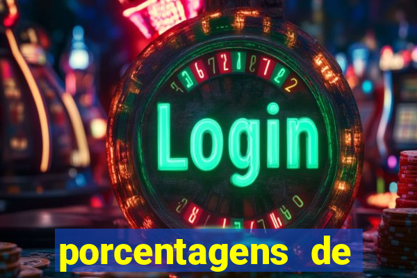 porcentagens de jogos pagantes